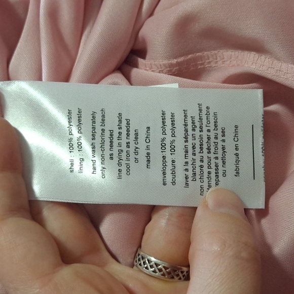 Gorgeous David's Bridal Maxi Bridesmaid Dress In "Ballet," Sz 14 - Picture 9 of 10